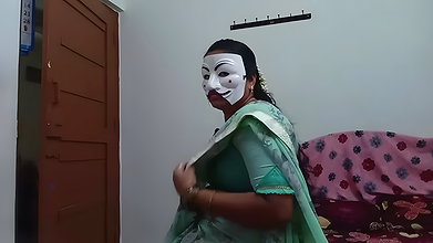 New saree sex with my wife and me enjoy