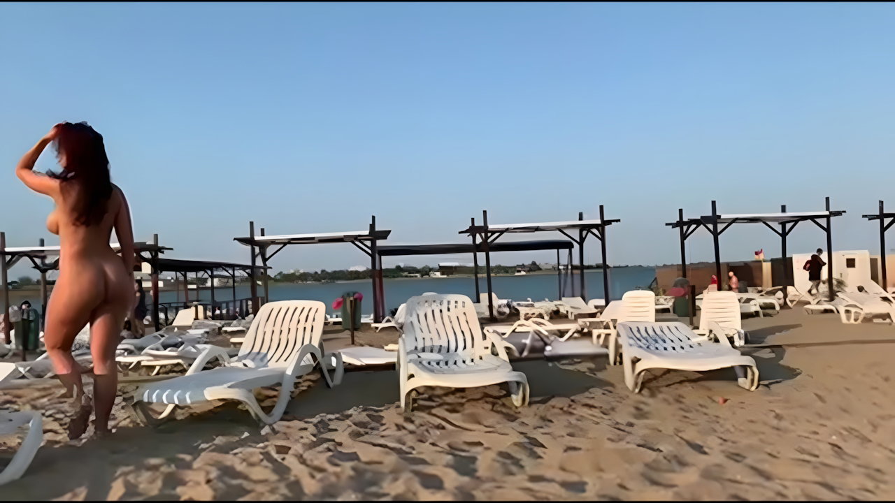 Strangers caught us masturbating on nudist beach in Maspalomas Dunes Canary with cumshot Part 1_5cc58750