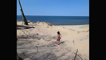 Stunning Model Fucked Hard on Beach Rocks Indian Sex MMS