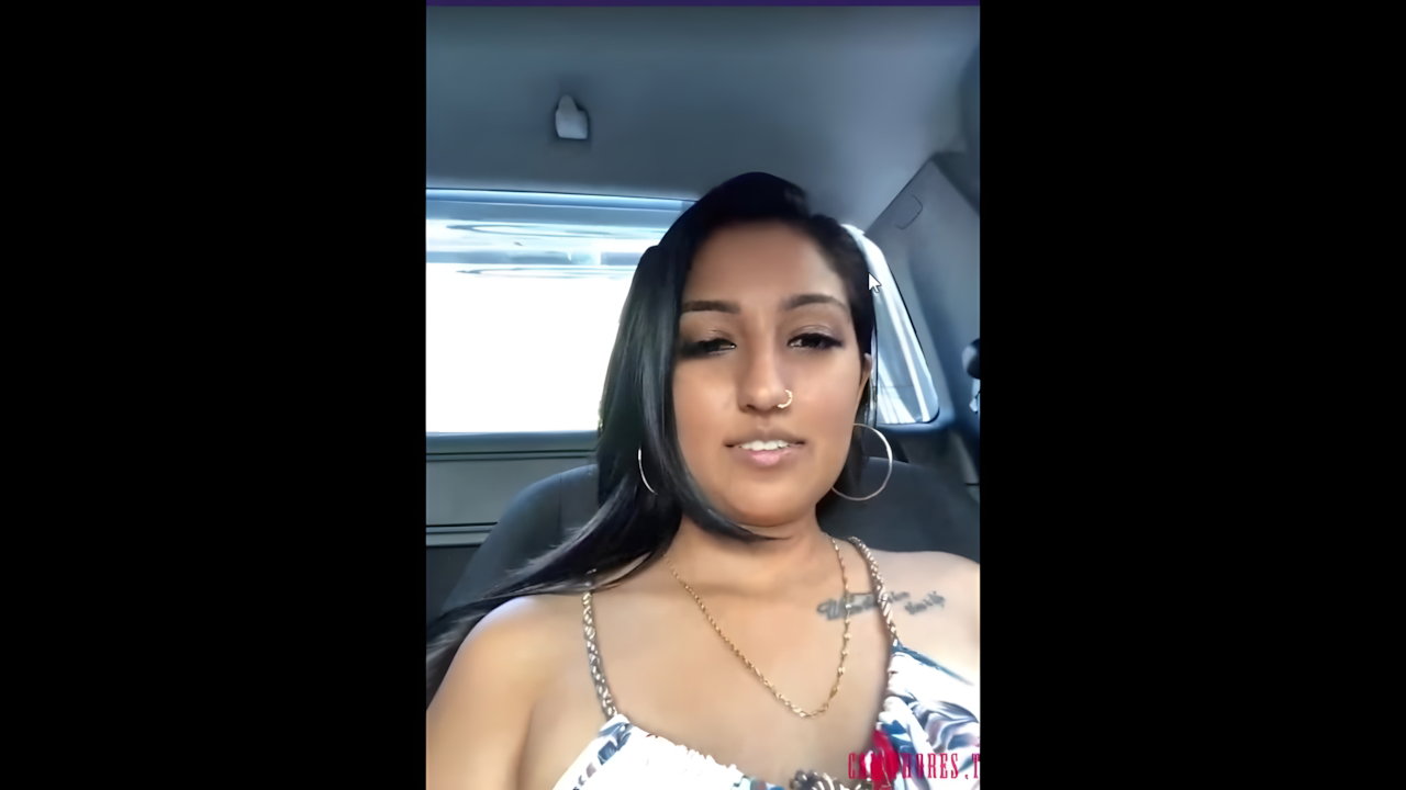 Aurora Maharaj786 Shows Pussy in Car My Desi