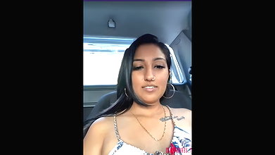 Aurora Maharaj786 Shows Pussy in Car My Desi
