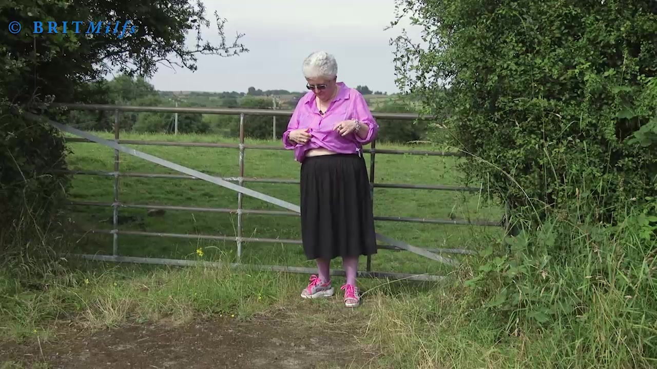 Naughty Granny Outdoors My Desi Anal Adventure