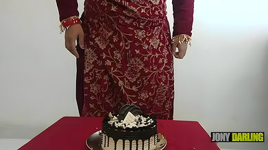 100k Subscribers Celebration Jony Fucking Darling Very Hard Wear Her Salwaar