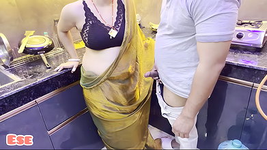 I Caught Hold of the Stepsister in the Kitchen and Fucked Her Very Hard