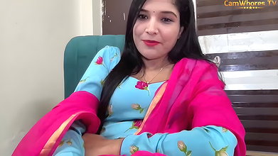 Meenakshi- 2 getting full nude and pussy rubbing