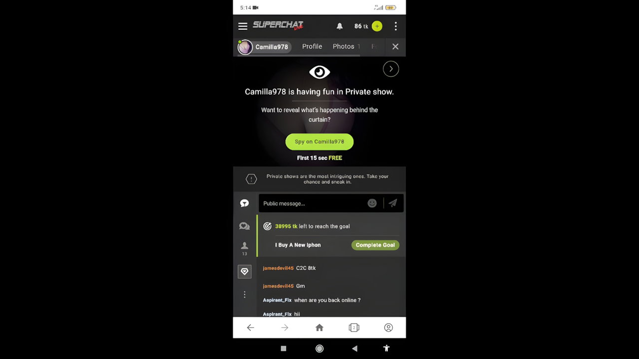 Camilla978 3 spy ass show compilation