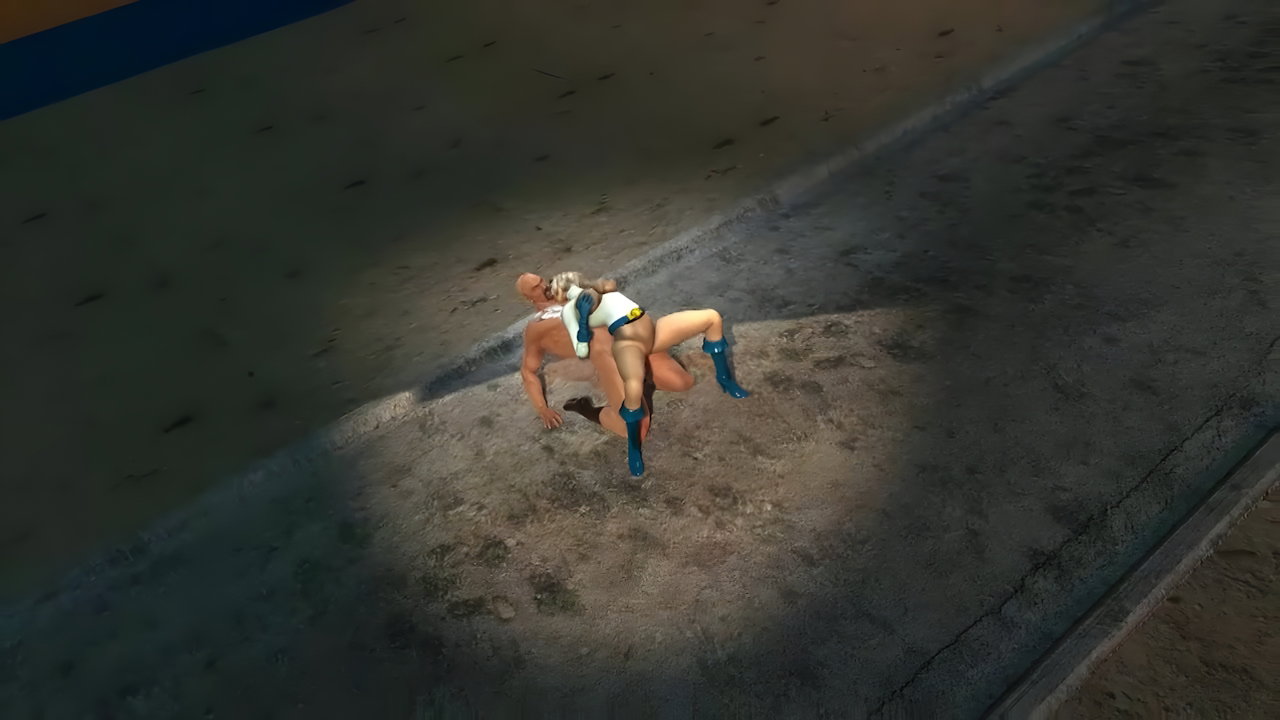 3D 8247 Super Gal Saves The Day With Her Super Twat