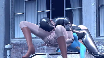 6549 – 3d Video – Katwoman And Soopergirl 2