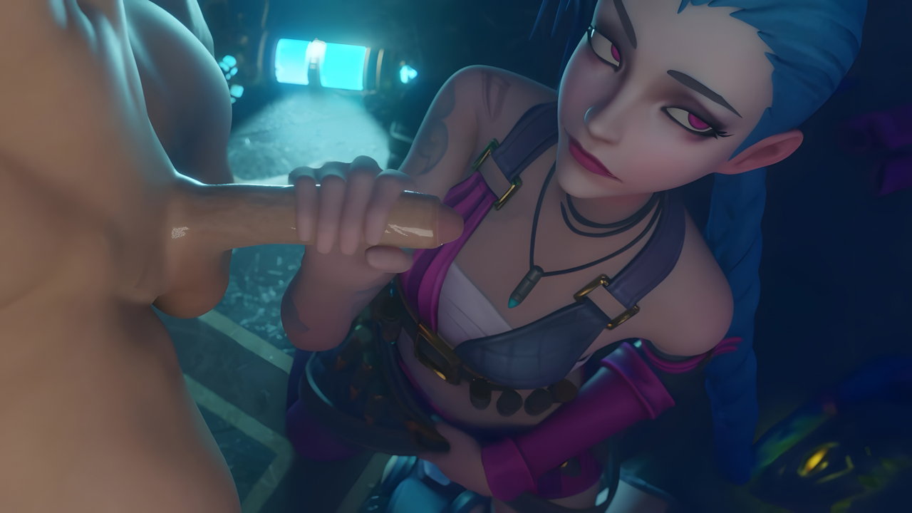 Jinx Bewyx League Of Legends Animated Hentai 3 D CGI Video