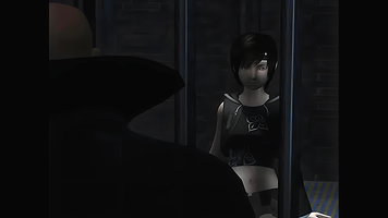 3D 8595 Cheeky Kunoichi