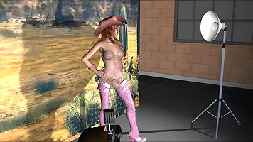 3D 9765 Gitty Up Cow Girlz