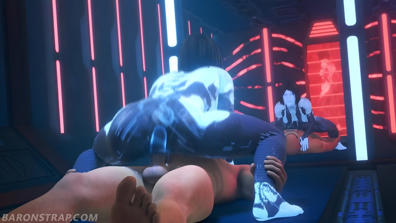 Cortana BaronStrap Halo Animated Hentai 3D CGI Video