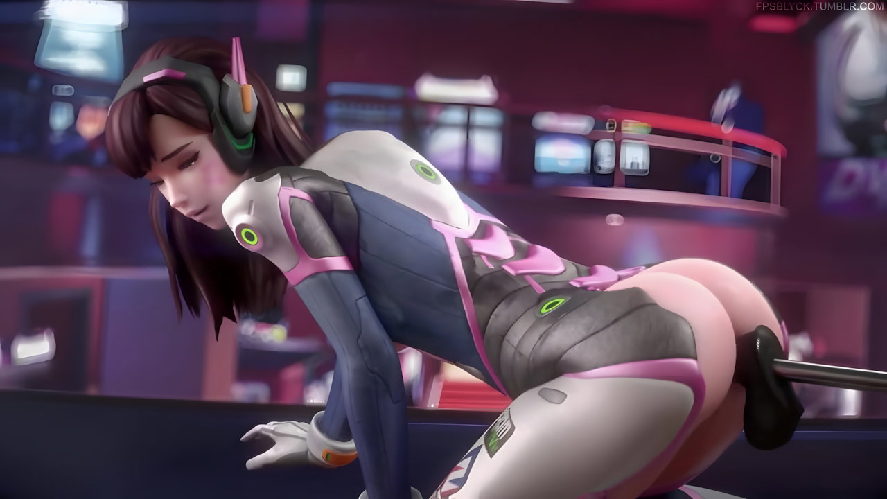 D Va Fpsblyck Overwatch Animated Hentai 3 D CGI Sex MMS