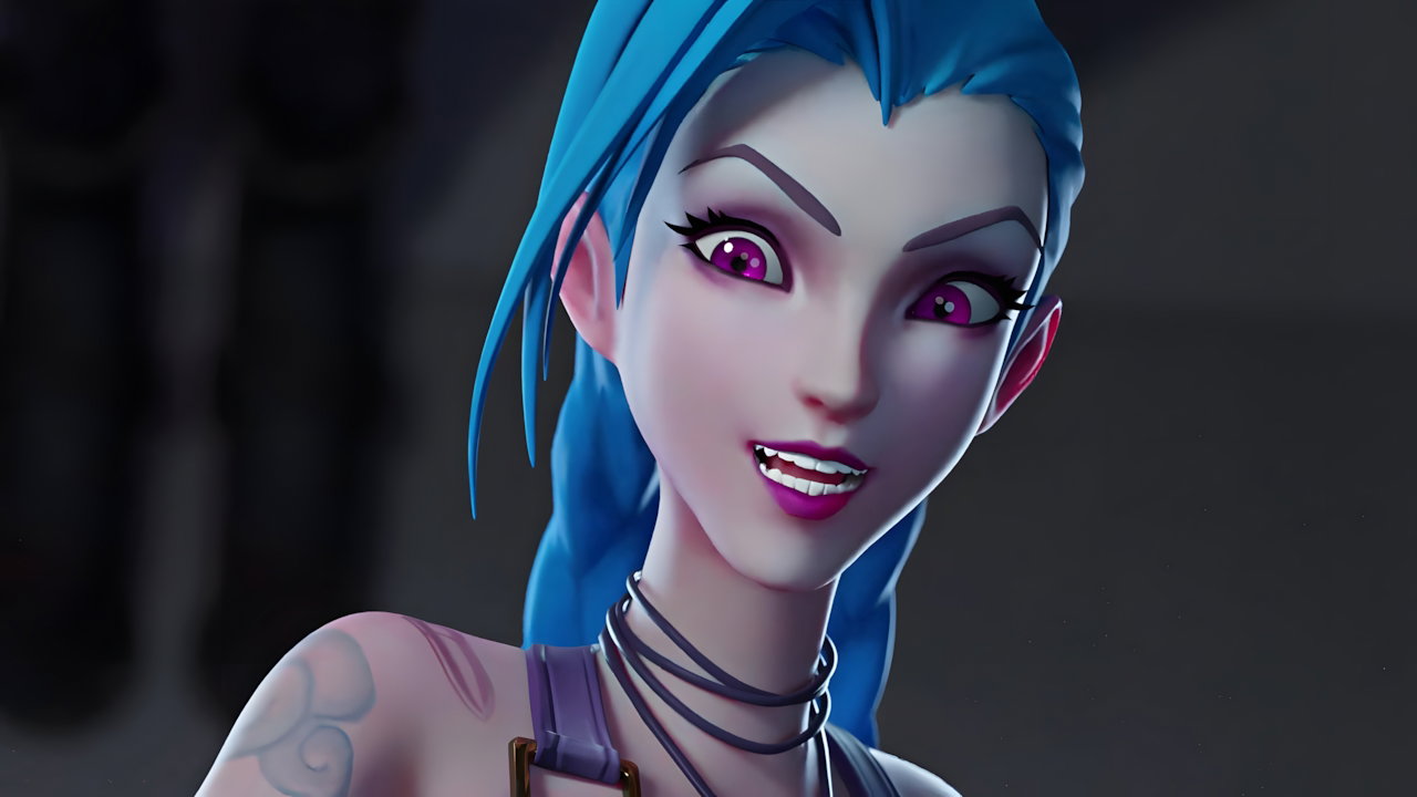 Jinx Redmoa League of Legends 3D Hentai MMS