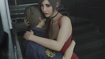 Leon and Ada Wong in My Desi XXX Animated 3D Hentai