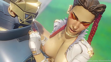 Loba Dzooworks Apex Legends Sex MMS Animated 3D CGI