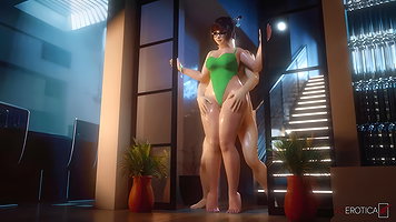 Mei from VG Erotica in 3D CGI Hentai Action MMS