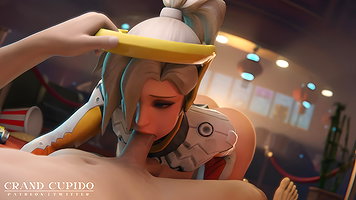 Mercy Grand Cupido Overwatch Anal Sex MMS 3D CGI