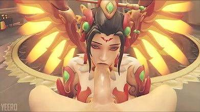Mercy Yeero Overwatch Animated Hentai 3 D CGI Video