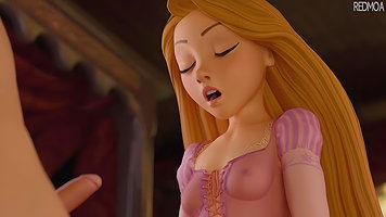 Rapunzel Redmoa Tangled 3D CGI Anal MMS Leak My Desi