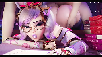 Rei Geckoscave Paladins Animated Hentai 3D CGI Video