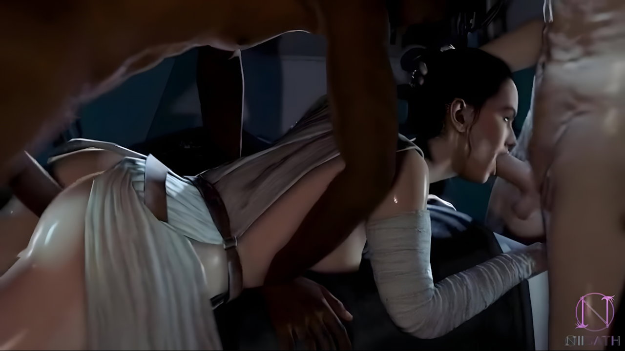 Rey Niisath Star Wars Animated Hentai 3 D CGI Video