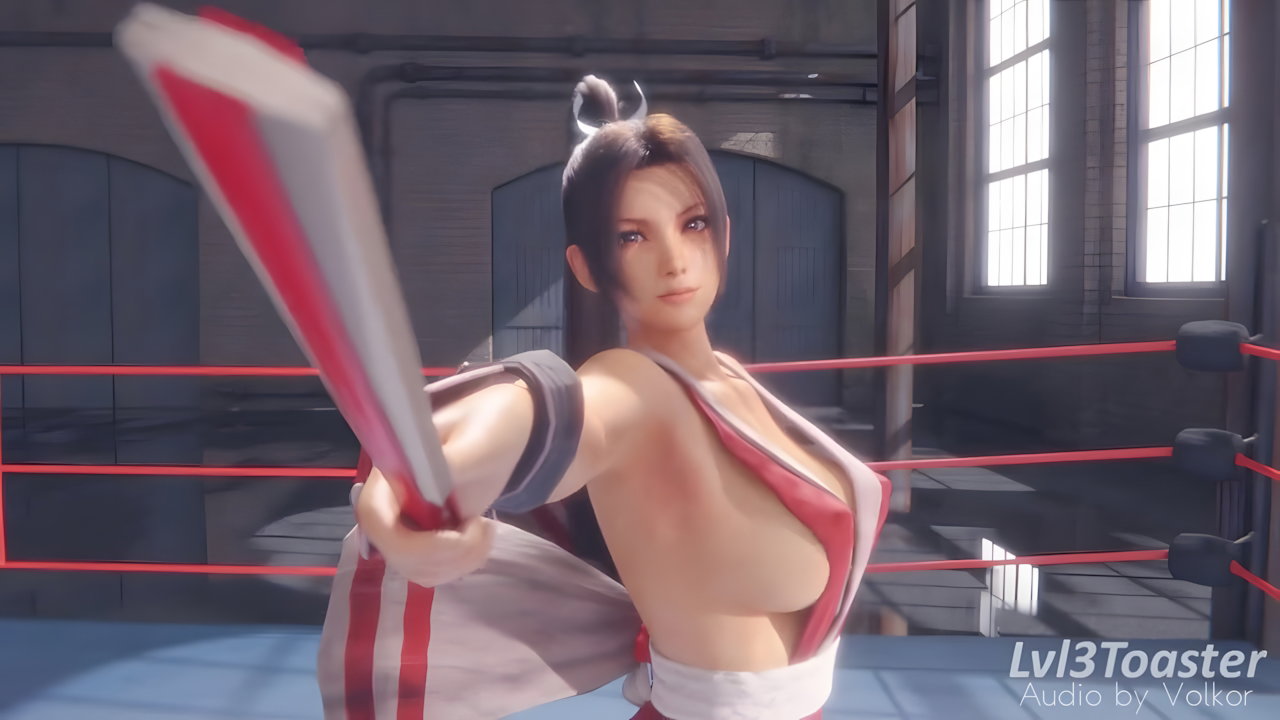 Shiranui Mai Lvl3Toaster King of Fighters Animated Hentai 3D CGI Video