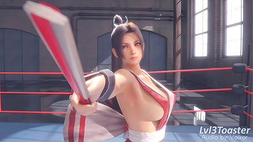 Shiranui Mai Lvl3Toaster King of Fighters Animated Hentai 3D CGI Video