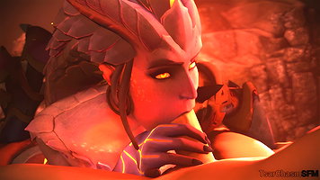 Symmetra Tsar Chasm SFM Overwatch Animated Hentai 3 D CGI Video