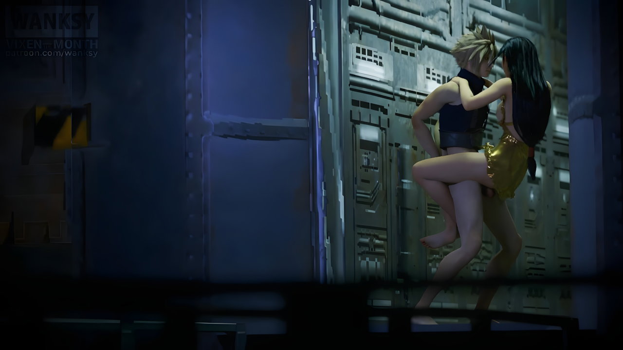 Tifa Lockhart And Cloud Strife Wanksy Final Fantasy VII Animated Hentai 3 D CGI Video