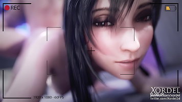 Tifa Lockhart Xordel Final Fantasy VII Animated Hentai 3 D CGI Video