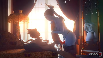Tracer and Widowmaker VG Erotica 3D Hentai MMS