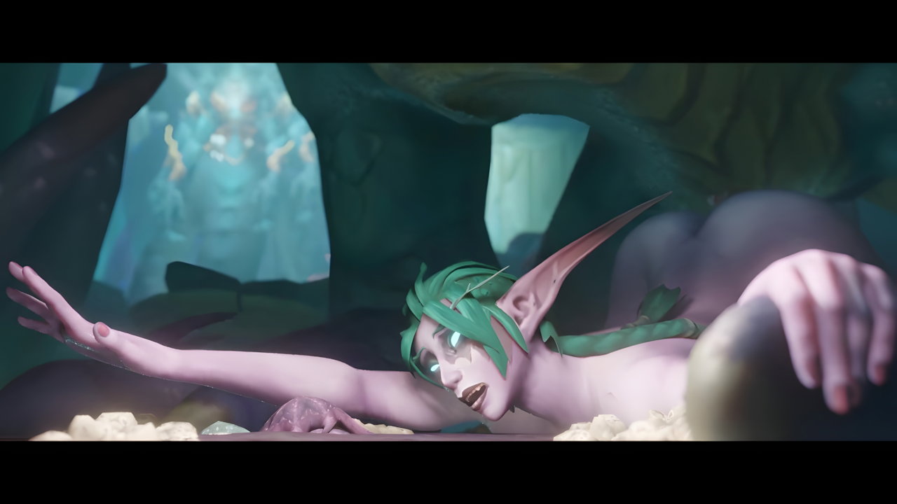 Tyrande Whisperwind ZMSFM Warcraft Animated Hentai 3 D CGI Video