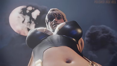 Wattson Polished Jade Bell Apex Legends Animated Hentai 3D CGI Video