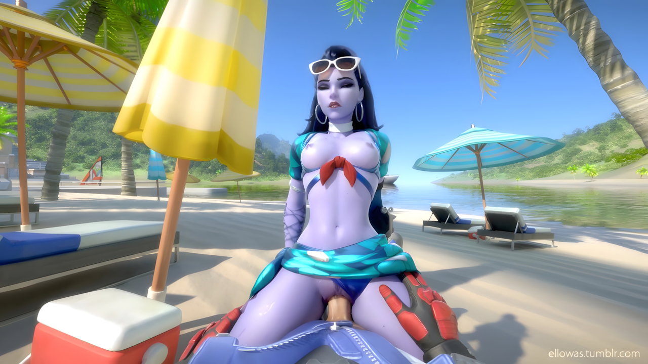 Widowmaker Ellowas Overwatch Animated Hentai 3 D CGI Video