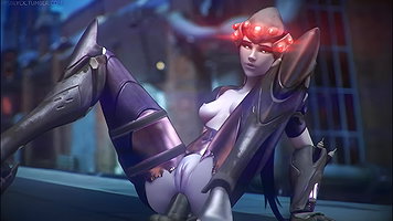 Widowmaker FPSBLYCK Overwatch 3D CGI Sex MMS Video