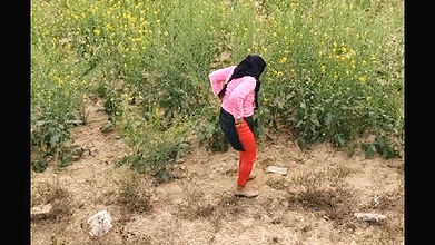 Outdoor college girl fucking with Teacher and student