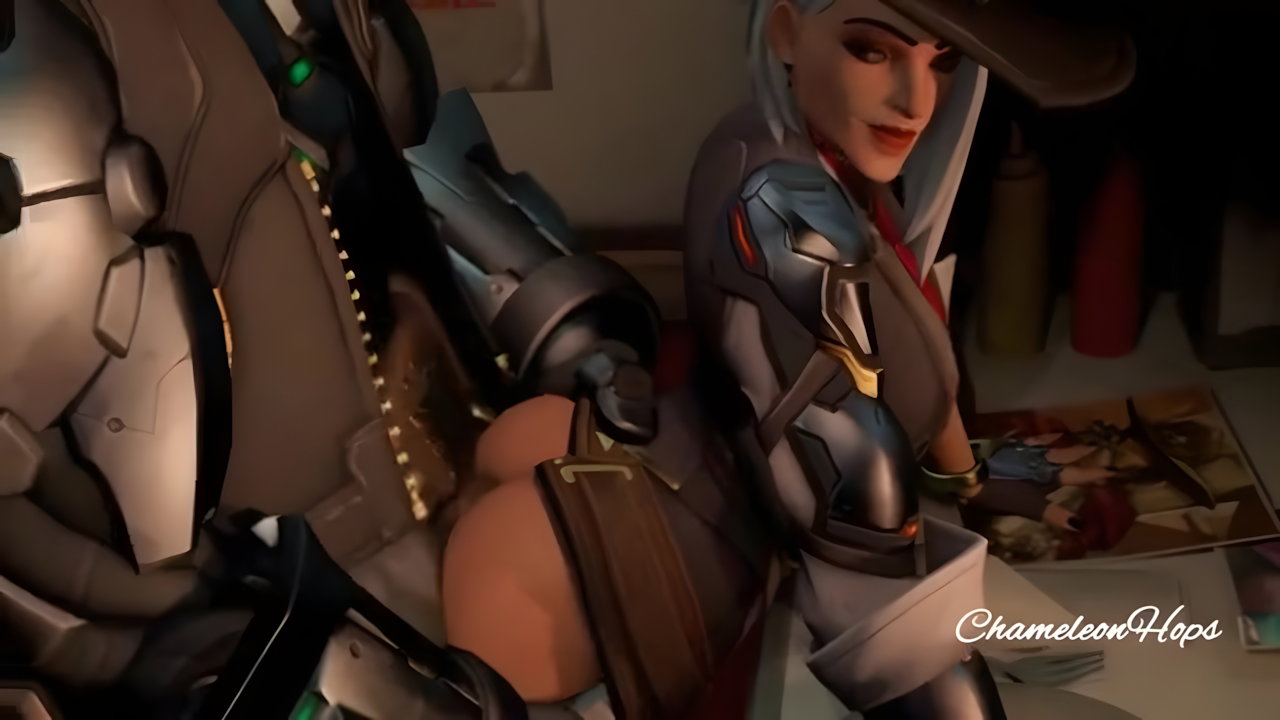 Bob And Ashe Chameleonhops Overwatch Animated Hentai 3 D CGI Video 2