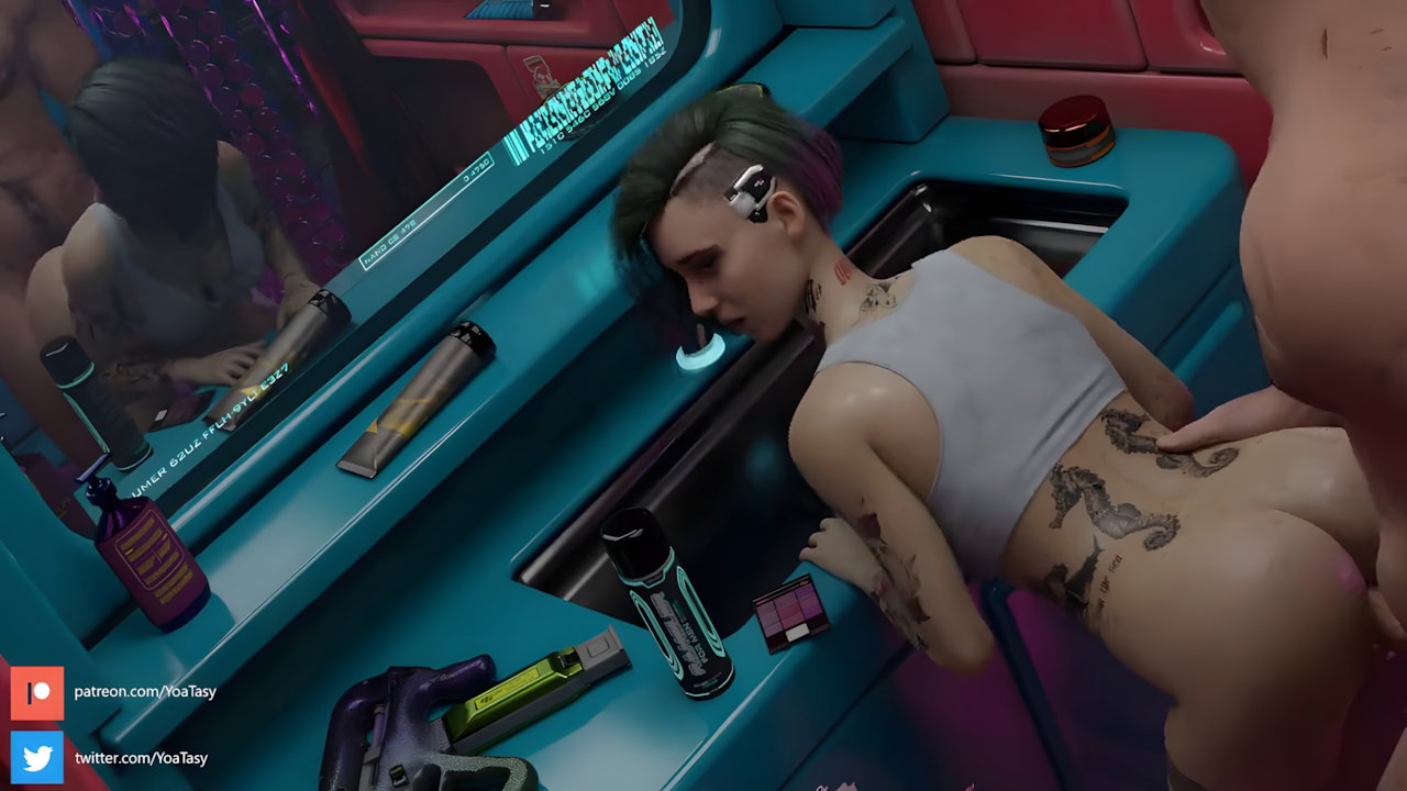Judy Alvarez Yoatasy Cyberpunk 2077 Animated Hentai 3D CGI Video