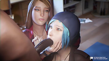 Rachel Amber And Chloe Price Fjaye Life Is Strange Animated Hentai 3 D CGI Video