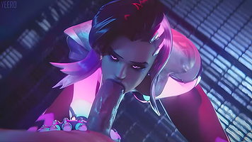 Sombra Yeero Overwatch 3D CGI Sex MMS Animation