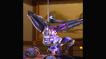 Widowmaker And Hanzo Dude 017 Overwatch Animated Hentai 3 D CGI Video