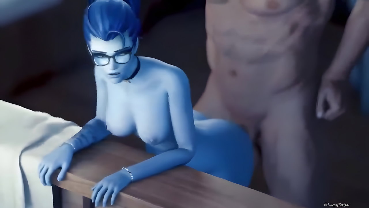 Widowmaker Lazysoba Overwatch Animated Hentai 3 D CGI Sex MMS
