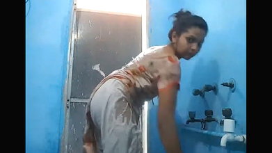 Desi girl taking bath #desivlog #vlog #desigirl