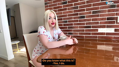 Tied Up Deepthroat Blowjob Fuck and Cum in Mouth – Struggle POV with Indian Sex MMS