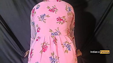 Hindi teacher fucking her 18+ student mms sex video