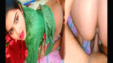 Beutiful Indian Bhabhi Hard Doggy in Bedroom with Devar – Amateur Desi Homemade Roleplay