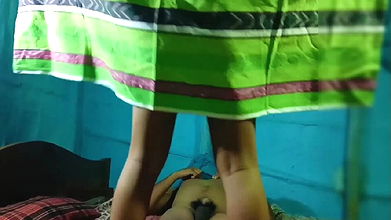 I was resting then my sexy girlfriend came and started fucking me