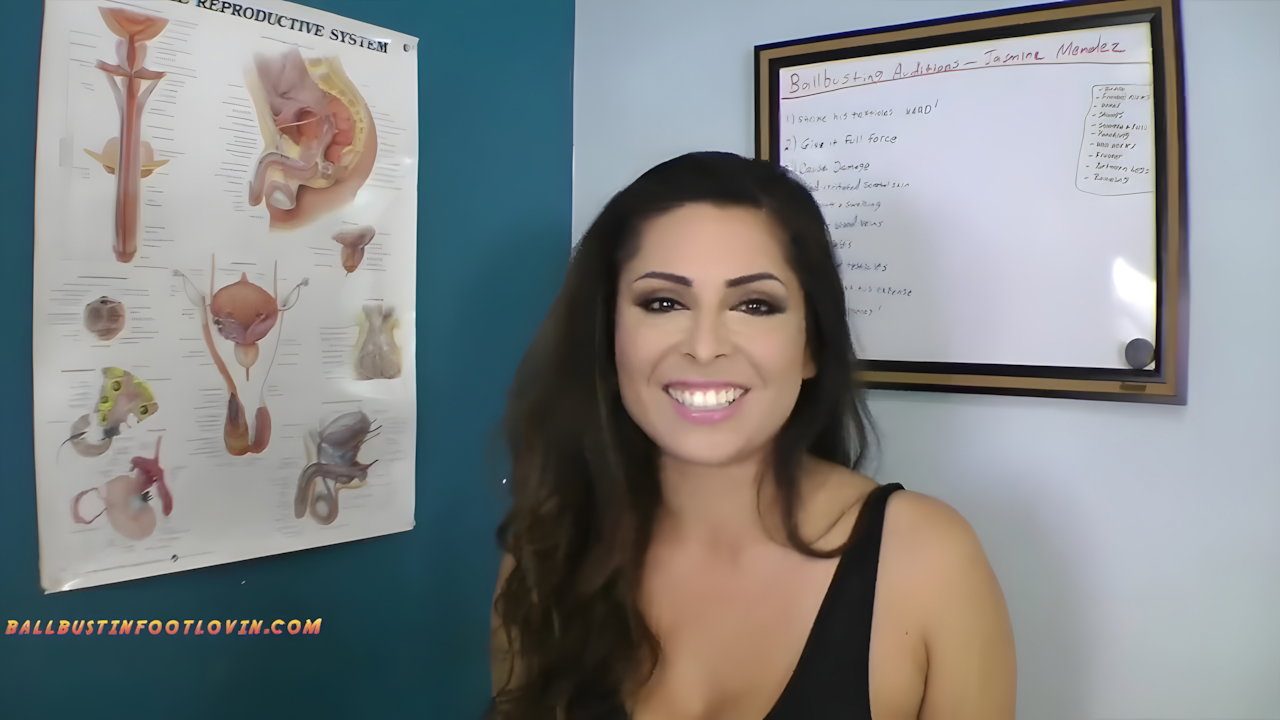Hottie Ballbusting My Desi Pain Session