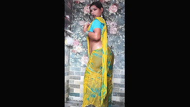 My Desi sister in law shares bed after fight with boyfriend